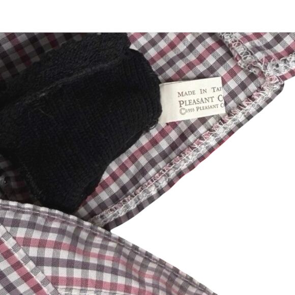 American Girl Samantha Meet Outfit Pleasant Co Doll Dress Tights Hair Ribbon Vtg - Picture 3 of 7